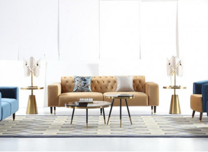 Side Table Luxury Furniture Coffee Table Tables Consoles Coffee Side Tables 2pc